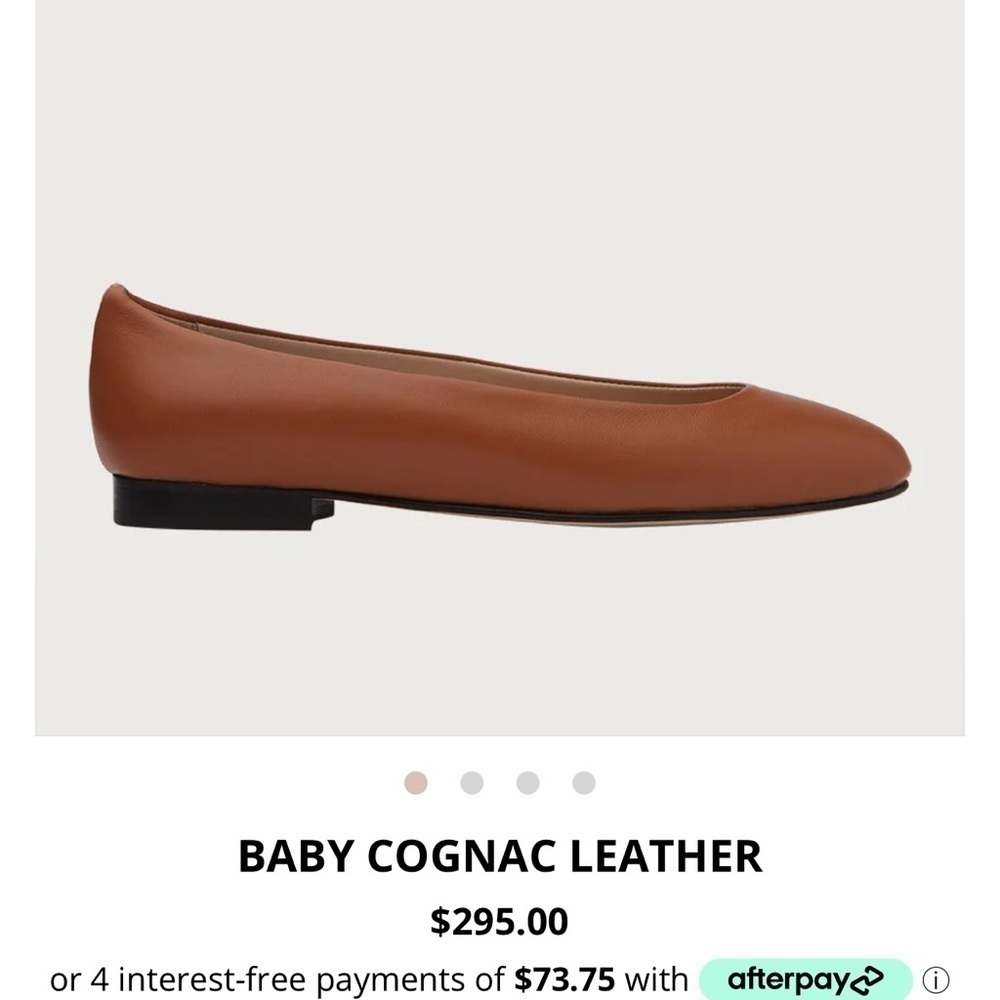 ANDREA CARRANO ‘THE BABY’ Ballet Flat. Classic-unchanged for 45 years. Size 8